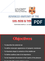 Anatomy and Applied Clinical Notes on the Ear, Nose and Pharynx