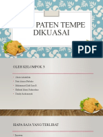 HAK PATEN TEMPE DIKUASAI