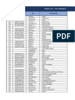 P3C Aircraft Parts List