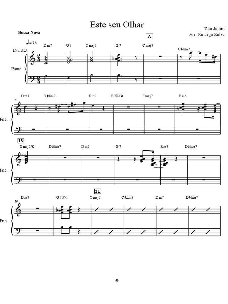Arr Piano Pdf