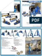 Solid, Dependable Tronair Jacks Do The Job Every Time!: Telescoping Hydraulic Axle Jacks