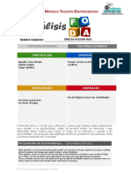 Formato Actividad9 Plantilla Analisis FODA