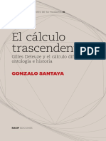 Gonzalo Santaya - Deleuze y el cálculo trascendental.pdf