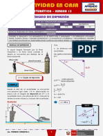 SEMANA 15 - ÁNGULO DE DEPRESIÓN (5to MATEMÁTICA)