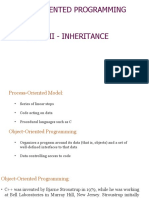 Unit II Inheritance-Class 1