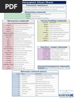 Metasploit Cheat Sheet