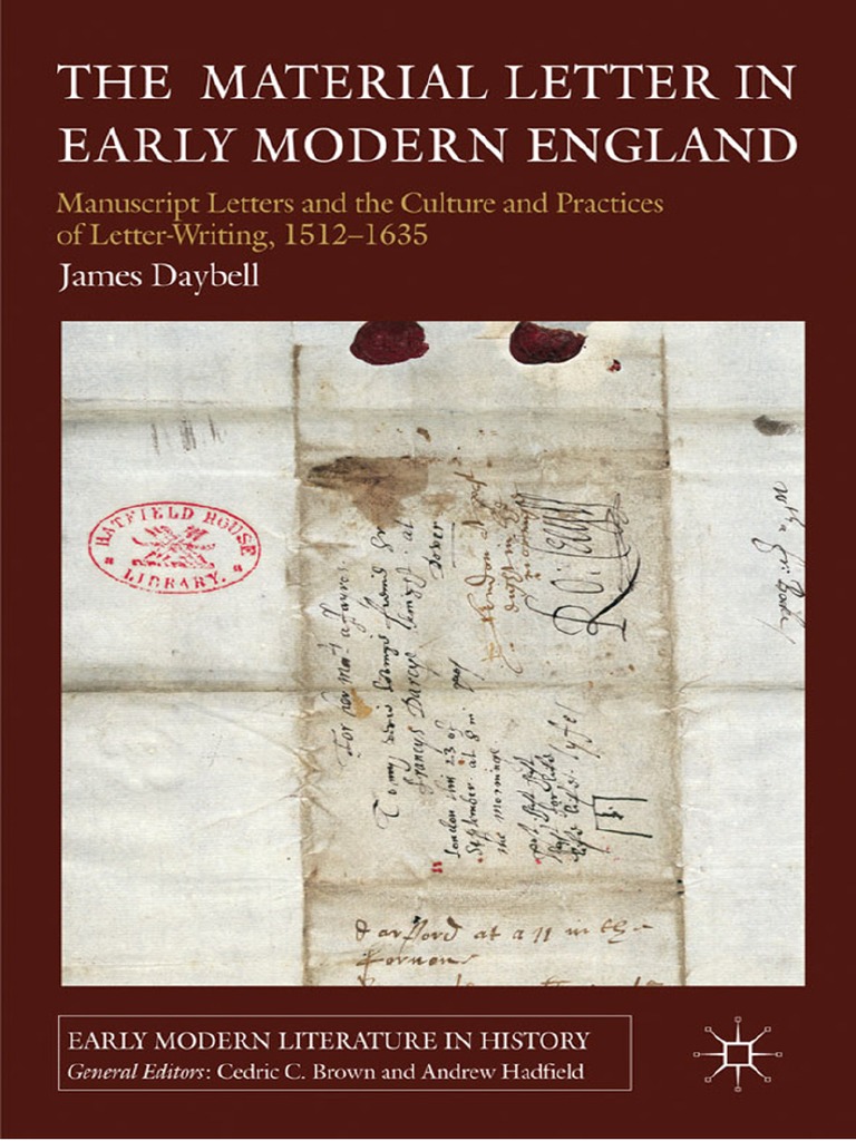 The Material Letter in Early Modern England | PDF | Copyright | Books