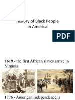 History of Black People