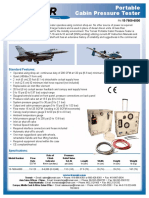 Portable Cabin Pressure Test Unit M