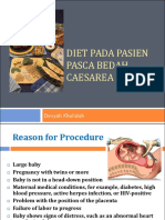Diet Pada Pasien Bedah Caesarea Section PDF