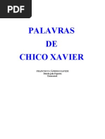 Xavier Candido F Palavras De Chico Xavier