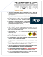 Cartilla Conduccion Segura en Obra. Constructora Olavarria