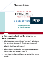 Fourth Edition CH 29 The Monetary System