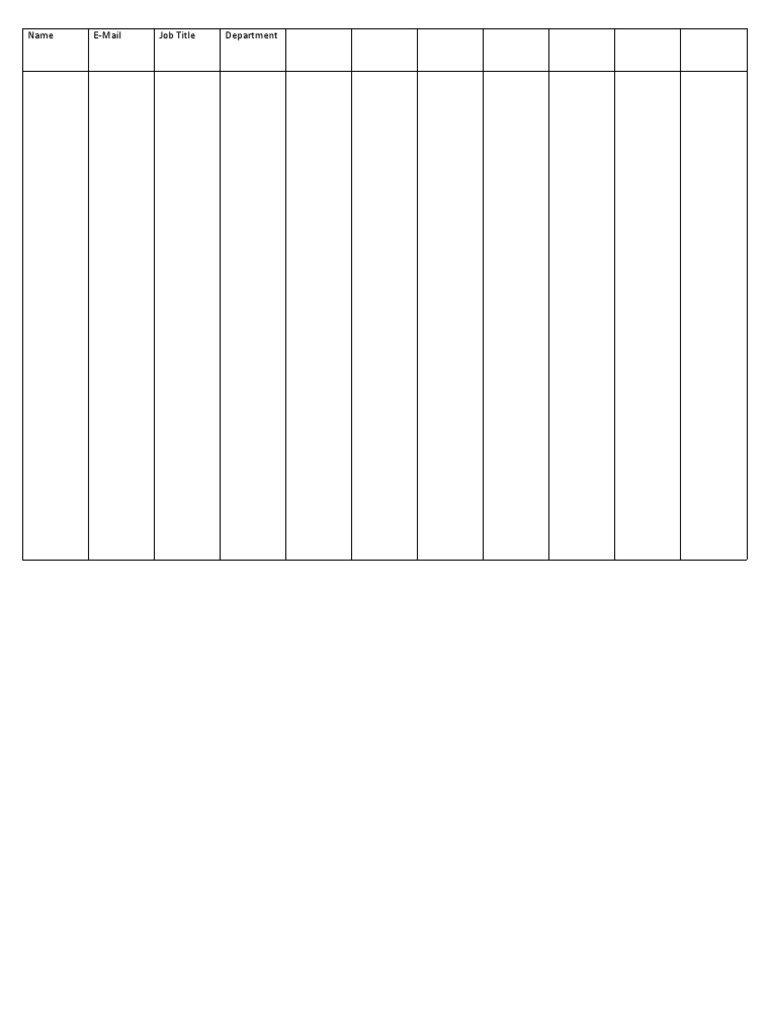 Table | PDF