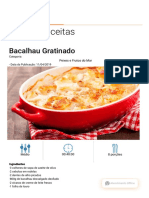 Bacalhau Gratinado Dicas e Receitas Supermercados Mundial PDF