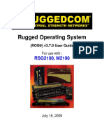 Ros User Guide rsg2100 PDF