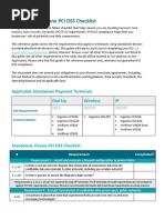 Moneris PCI DSS Checklist 100716