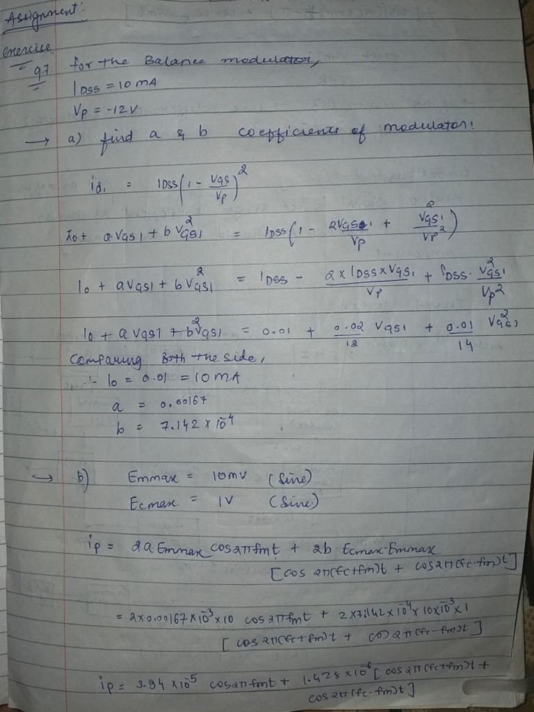 Electronic Communication Roddy and Coolen Solution Manual PDF