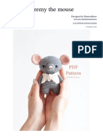 Jeremy The Mouse: Designed by Emerenstore