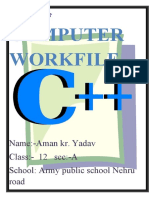 Computer Work File