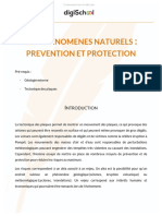 Phenomenes Naturels Prevention Et Protection SVT 3eme