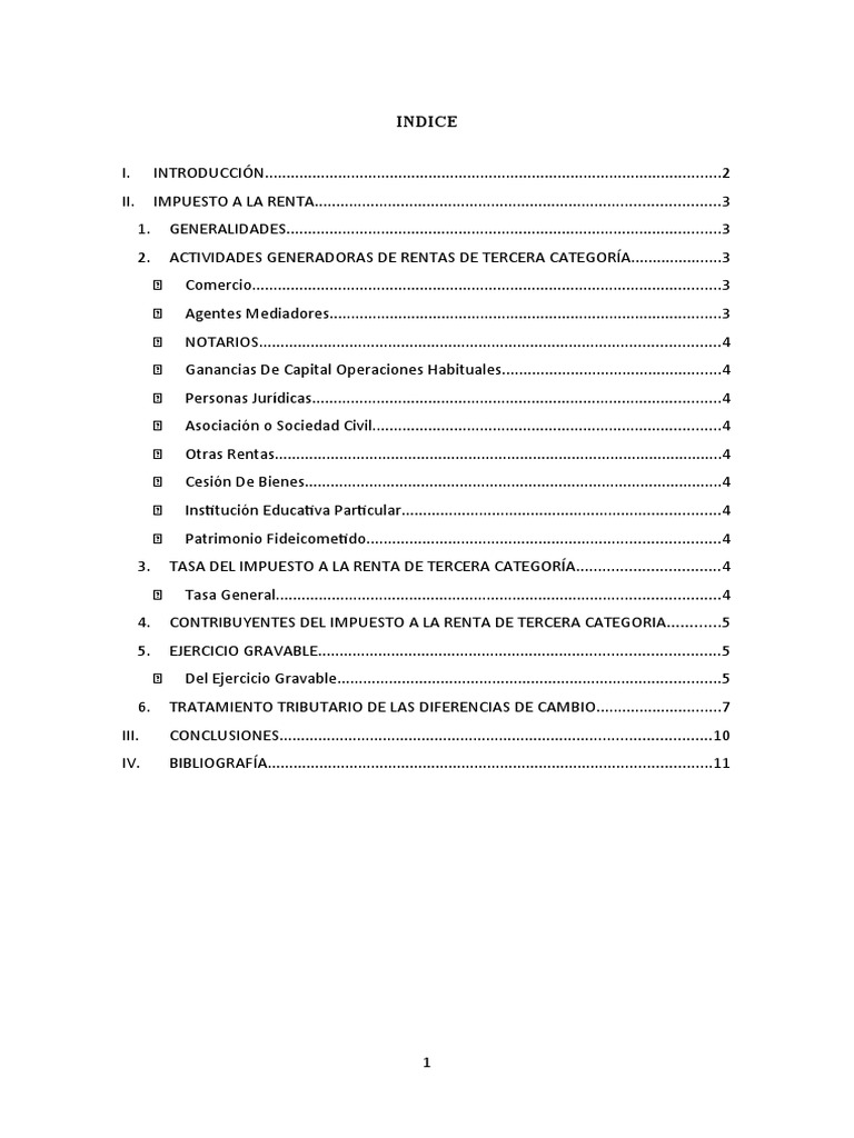 Impuesto A La Renta | PDF | Impuesto sobre la renta | Impuestos