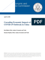 Cascading Economic Impacts of The Novel Coronavirus April 21 2020