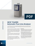 FLS - QCX FLA100 Automatic Free Lime Analyser