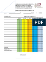 Concentrado Grupal de La Evaluacion Diagnostica de Los NN de 2 A 3 Años