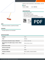 Cepillo de Plástico, Uso Rudo, 30 CM - Truper