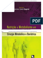 LIVRO NUTRIÇÃO E METABOLISMO EM CIRURGIA METABÓLICA E BARIÁTRICA.pdf · versão 1.pdf