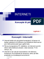 Ligjratat - 1 Interneti