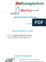 Agile Estimating & Planning