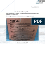 075-18 KSB Sellos en Bomba de Descarga PDF