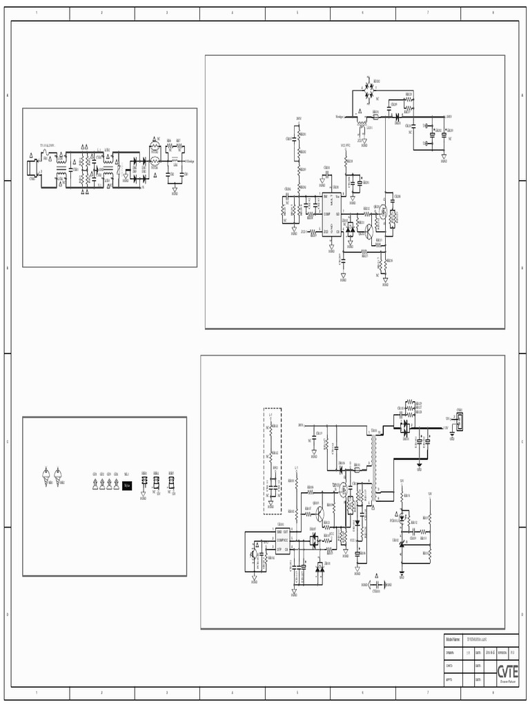 NCP1252 Circuit Diagram Overview | PDF