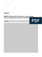 SIMATIC ModbusTCP For PN CPU Redundant English