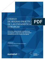 Codigo Europeo Buenas Practicas Estadisticas