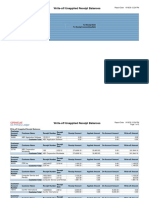 Create Automatic Receip Write-Offs Report