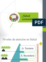 ¿Salud Comunitaria?