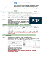 3 Excel Training Exercise Insructions v1