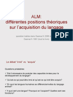 3 ALM Théories