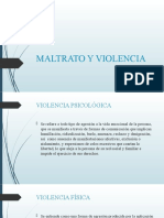 Maltrato Y Violencia