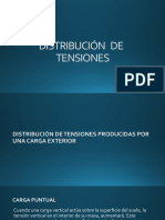 Distribución de Tensiones