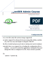 Learning OpenSER Configurations