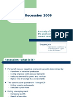 Recession 2009: An Study of Recessions Over The Years and What The Current Recession Holds