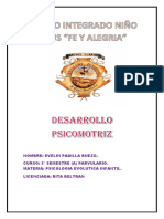 DESARROLLO PSICOMOTRIZ