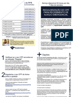 Folheto Regularização do CPF para recebimento do Auxílio Emergencial.pdf