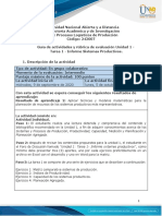 Guía de Actividades y Rubrica de Evaluacion - Unidad 1 - Tarea 1 - Informe Sistemas Productivos PDF