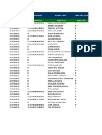 Template Data Santri Diniyah