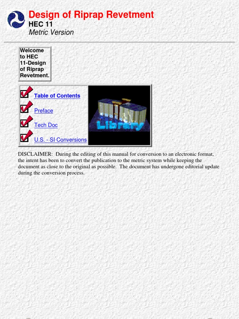 Riprap Revetment Design Guidelines | PDF | Erosion | Concrete